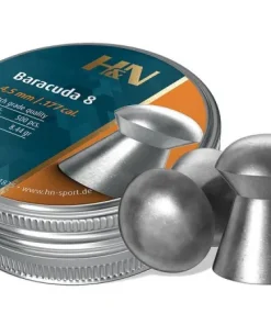 H&N Baracuda 8 .177 Tin of 500