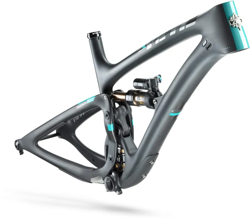 Yeti SB6 C-Series Carbon Full Suspension Mountain Bike Frame 2017 - Grey - Image 2