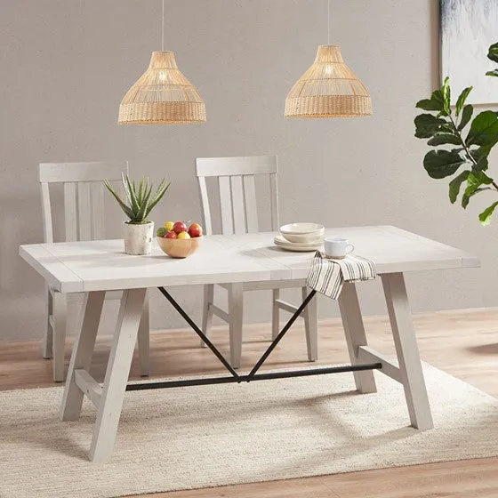 Wren Bell Shaped Bamboo Pendant Lamp - Image 3