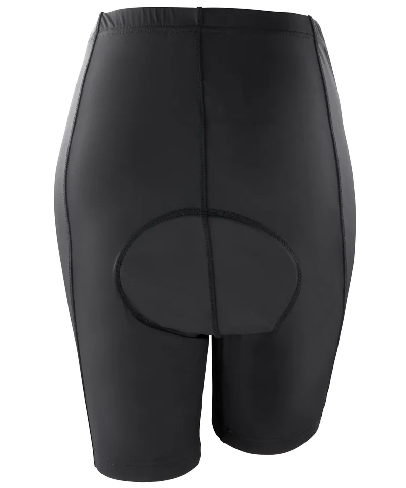 SPIRO WOMENS PADDED CYCLE SHORT - BLACK (S187F) - Image 2