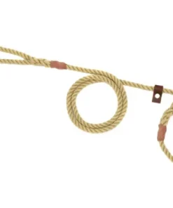 Bisley Double Stop Slip Lead Rope Natural By Bisley