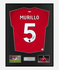 Framed Murillo Signed Nottingham Forest Shirt Home 2024-25 [Classic]