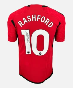 Marcus Rashford Signed Manchester United Shirt 2023-24 Home [10]