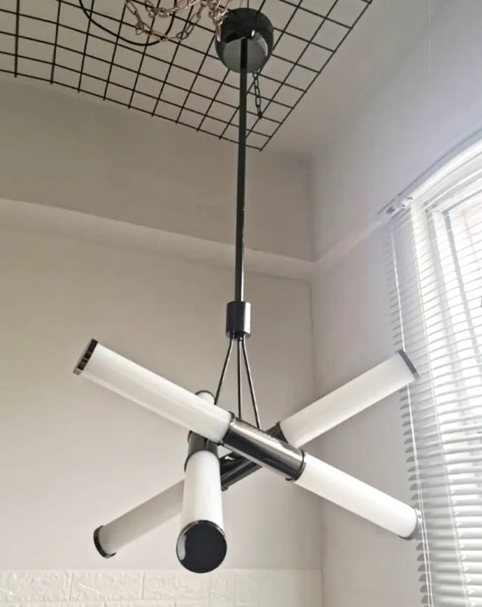 Light Pipe Minimalist LED Chandelier - Image 3