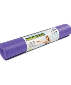 FIT MAD WARRIOR YOGA MAT PURPLE 4MM