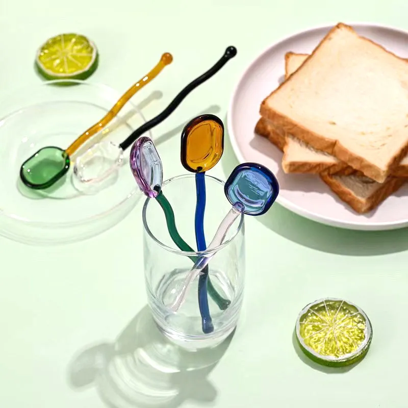 Diamond Cut Glass Stirrer - Image 3