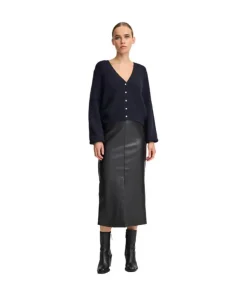 Ichi Womens Comano Skirt Black