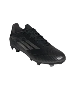 Adidas Adults Football Boot F50 League FG/MG Core Black/Iron Metallic/Gold Metallic