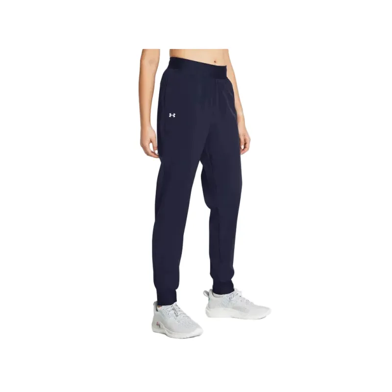 Under Armour Womens High Rise Woven Pant Midnight Navy