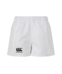 Canterbury Kids Unisex Shorts Advantage White
