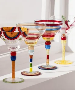 Festive Margarita Glass Coupes