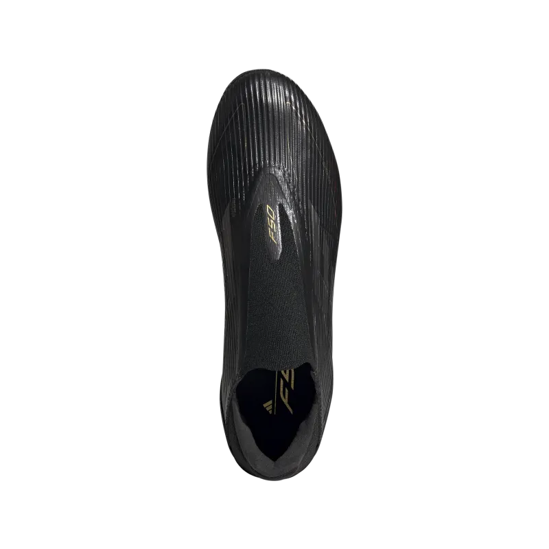 Adidas Football Boot F50 League LL FG/MG Black/Iron Metallic/Gold Metallic - Image 3