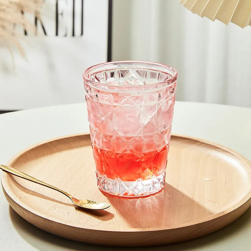 Genie Checkered Diamond Glass Drinking Cup - Image 3