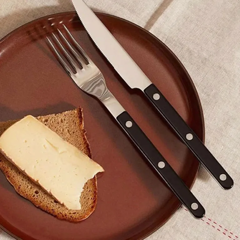 Skol Retro Flatware in Brushed Stainless Steel - Image 2