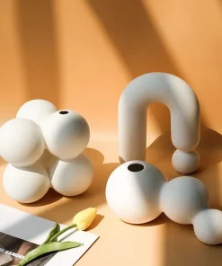 Andro Dot Porcelain Vases