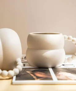 Puka Bead Ceramic Mug