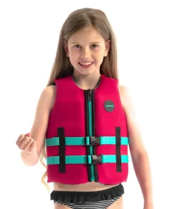 JOBE YOUTH NEOPRENE LIFE VEST - HOT PINK