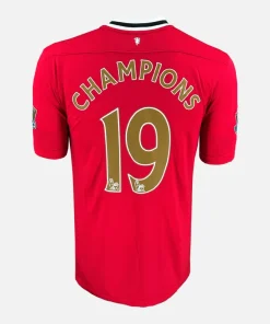 2011-12 Manchester United Home Shirt Champions 19 [Perfect] XL