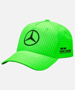 Lewis Hamilton 2023 Silverstone GP Mercedes Cap F1 [Green]