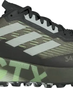 adidas Terrex Agravic Flow 2 GORE-TEX Mens Trail Running Shoes - Green