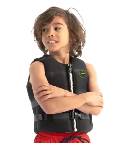 JOBE YOUTH NEOPRENE LIFE VEST - BLACK