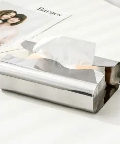 Range Wave Stainless Steel Tissue Box