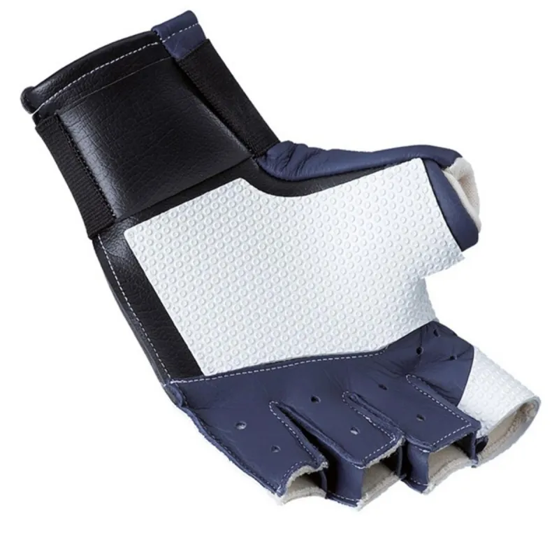 Gehmann 466 Half Cover Glove Dark Blue L/H Shooter by Gehmann