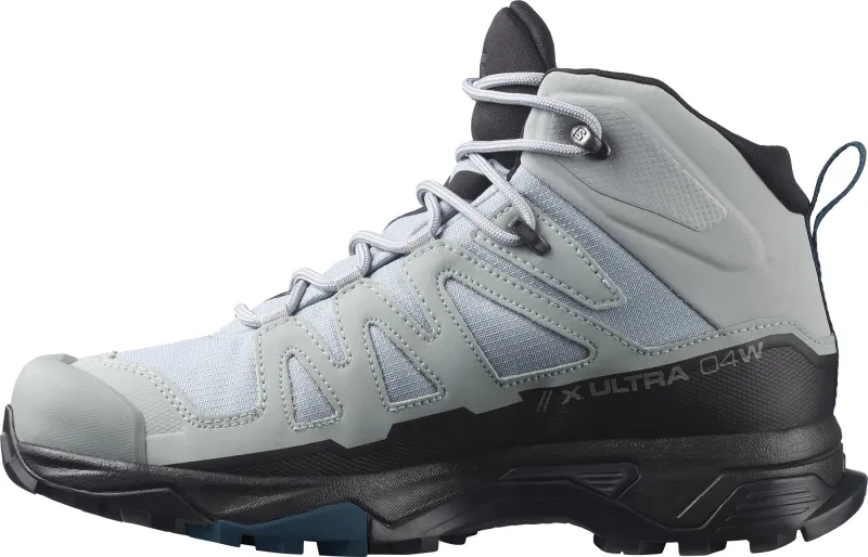 Salomon X Ultra 4 Mid GORE-TEX WIDE FIT Womens Walking Boots - Blue - Image 3