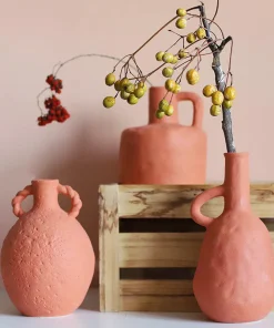 Attaya Textured Ceramic Vase