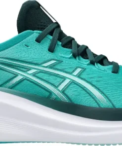 Asics Gel Nimbus 27 Mens Running Shoes - Green