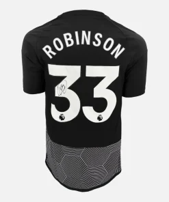 Antonee Robinson Signed Fulham Shirt 2023-24 Third away [33]