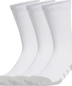 adidas Essentials ClimaCool (3 Pack) Crew Socks - White