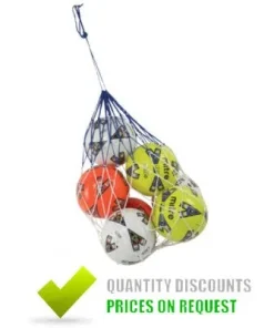 10 BALL FOOTBALL STRING CARRY NET/BAG
