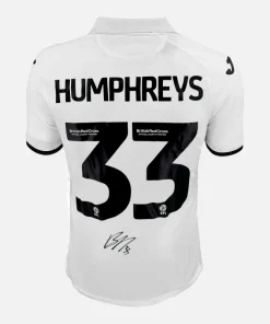 Bashir Humphreys Signed Swansea City Shirt Home [33]