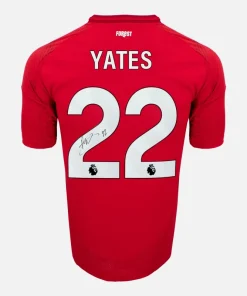 Ryan Yates Signed Nottingham Forest Shirt 2024-25 Home [22]