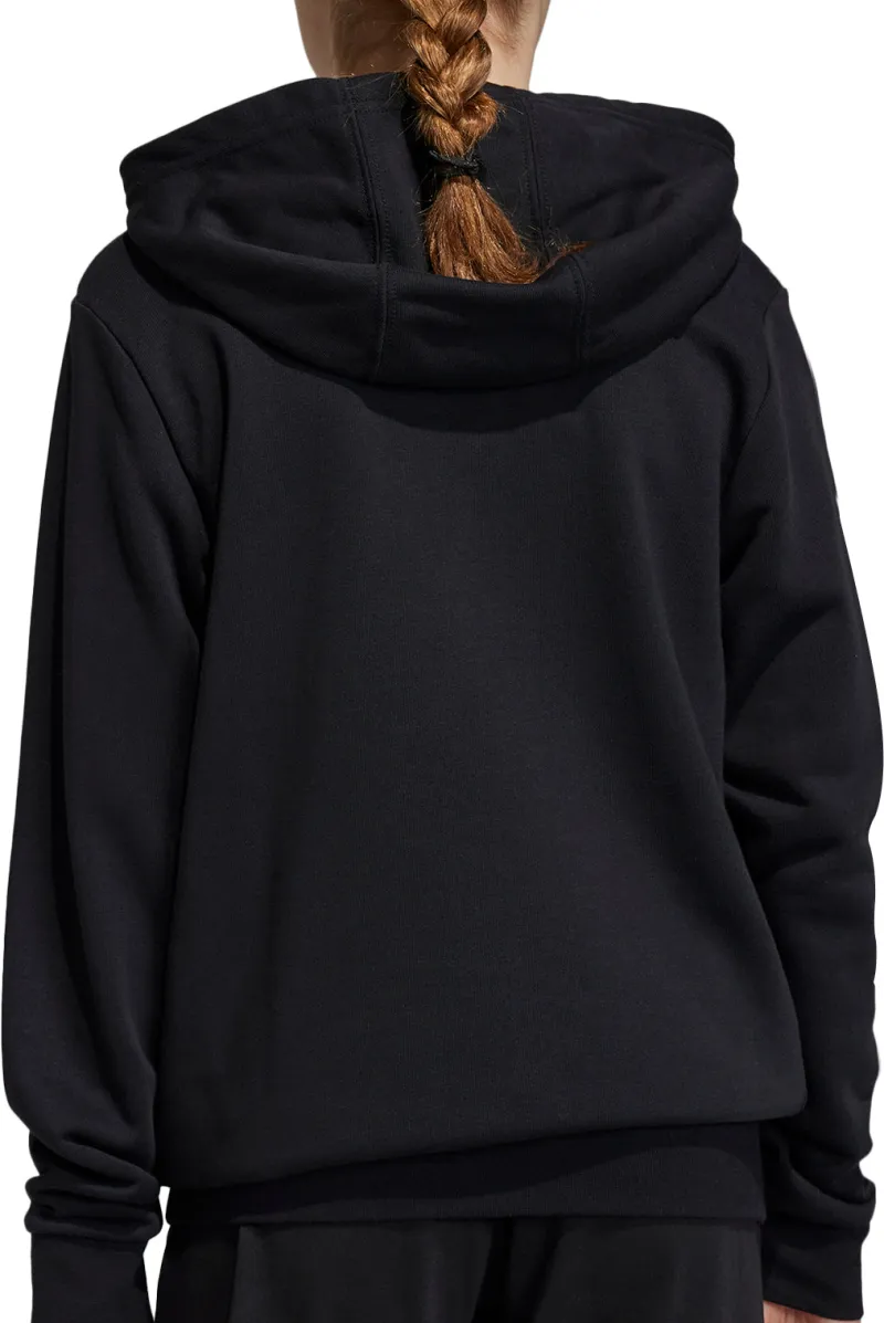 adidas Essentials Big Logo Junior Hoody - Black - Image 2