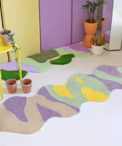 Reptile Abstract Tufted Area Rug