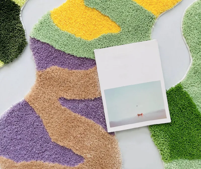 Reptile Abstract Tufted Area Rug - Image 2