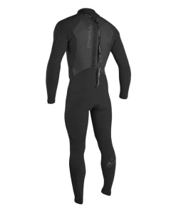 ONEILL MENS EPIC 3/2MM BACK ZIP WETSUIT - BLACK