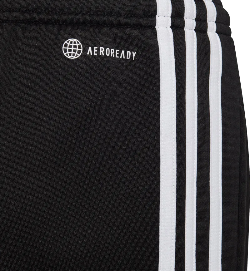 adidas Essentials AeroReady 3 Stripes Junior Training Joggers - Black - Image 3