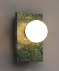 Marble & Brass Luxury LED Wall Light