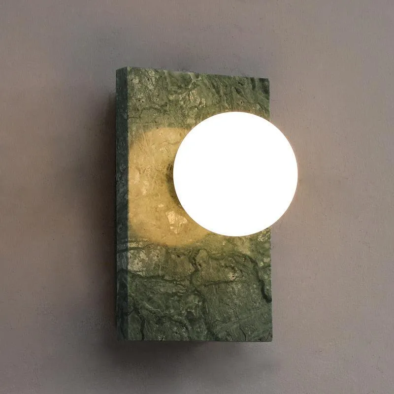 Marble & Brass Luxury LED Wall Light