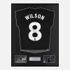 Framed Harry Wilson Signed Fulham Shirt 2023-24 Third away [Classic]