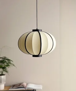 Nave Textile & Metal Pendant Light