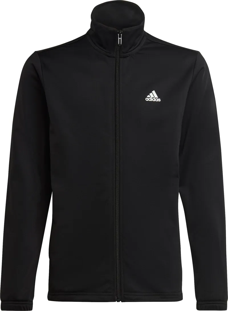 adidas Essentials Big Logo Junior Tracksuit - Black - Image 3
