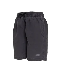 ZOGGS BOYS MOSMAN WASHED 15' SHORT - CHARCOAL