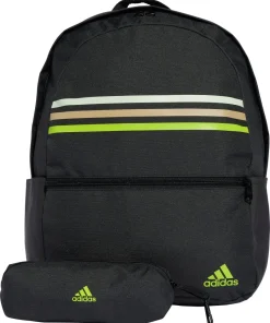 adidas Classic Horizontal 3 Stripes Backpack - Black