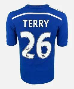 John Terry Signed Chelsea Shirt 2014-15 Home [26]