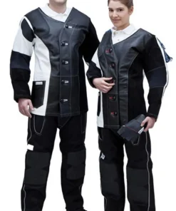 Gehmann 418 Leather & Canvas Comfort Jacket R/H Gents by Gehmann