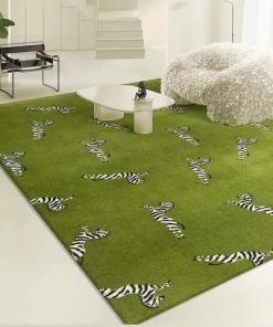 Zebra Pattern Rug